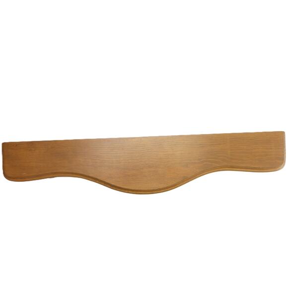 Vintage Wood Shelf Small Accent Display mcm Hanging Wall - Picture 1 of 5